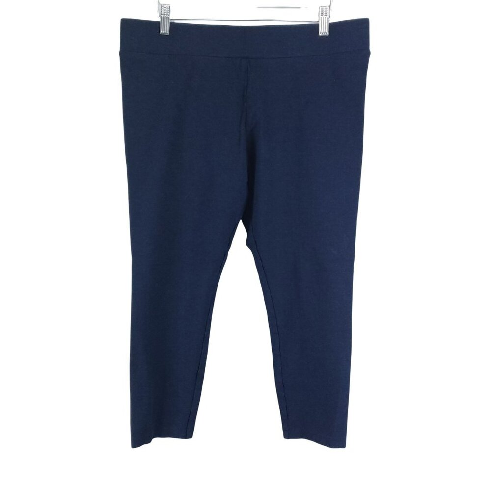 Ann Taylor Capri Leggings Women's Size Large Blue
